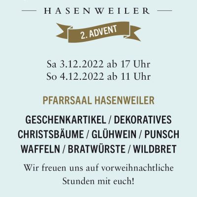 Weihnachtsmarkt Hasenweiler