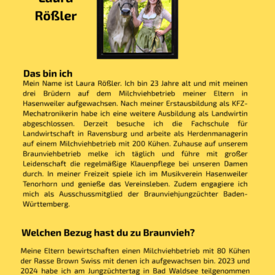 Laura und Brown Swiss 2